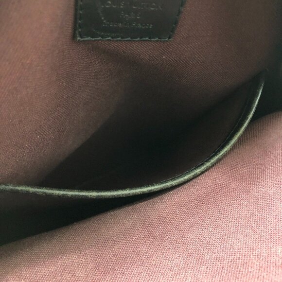 LOUIS VUITTON Black Monogram Canvas Shoulder Bag - Picture 16 of 16